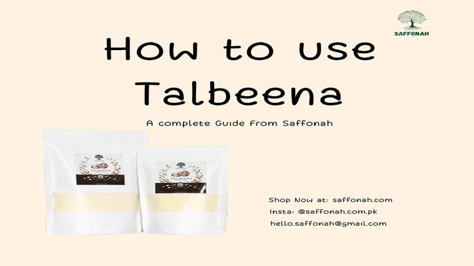 how to Use Talbeena